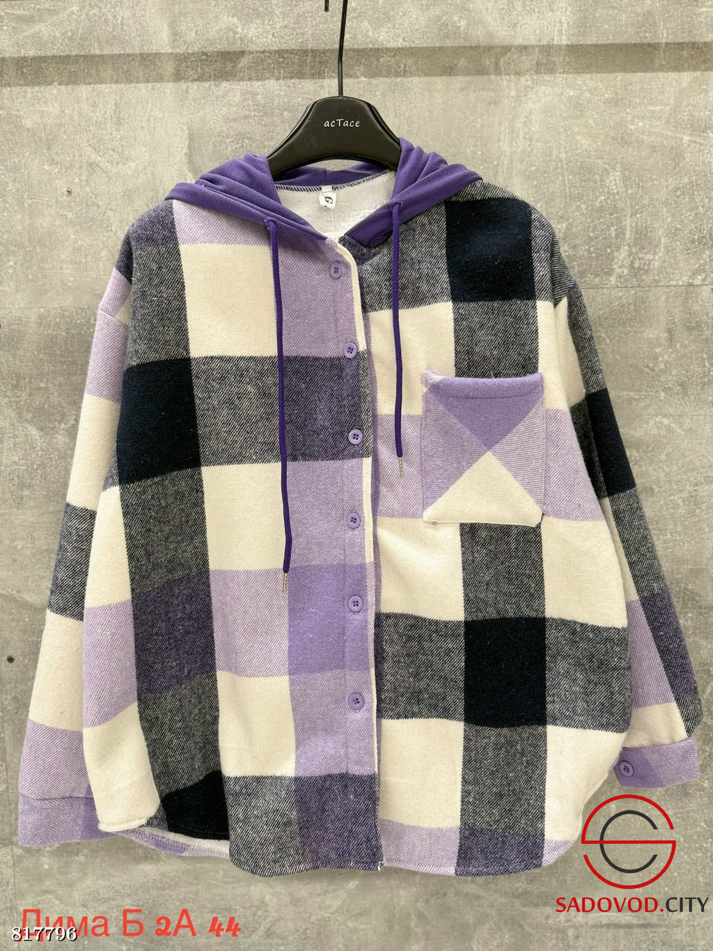 Рубашка женская с мехом внутри - Bruno фото 6