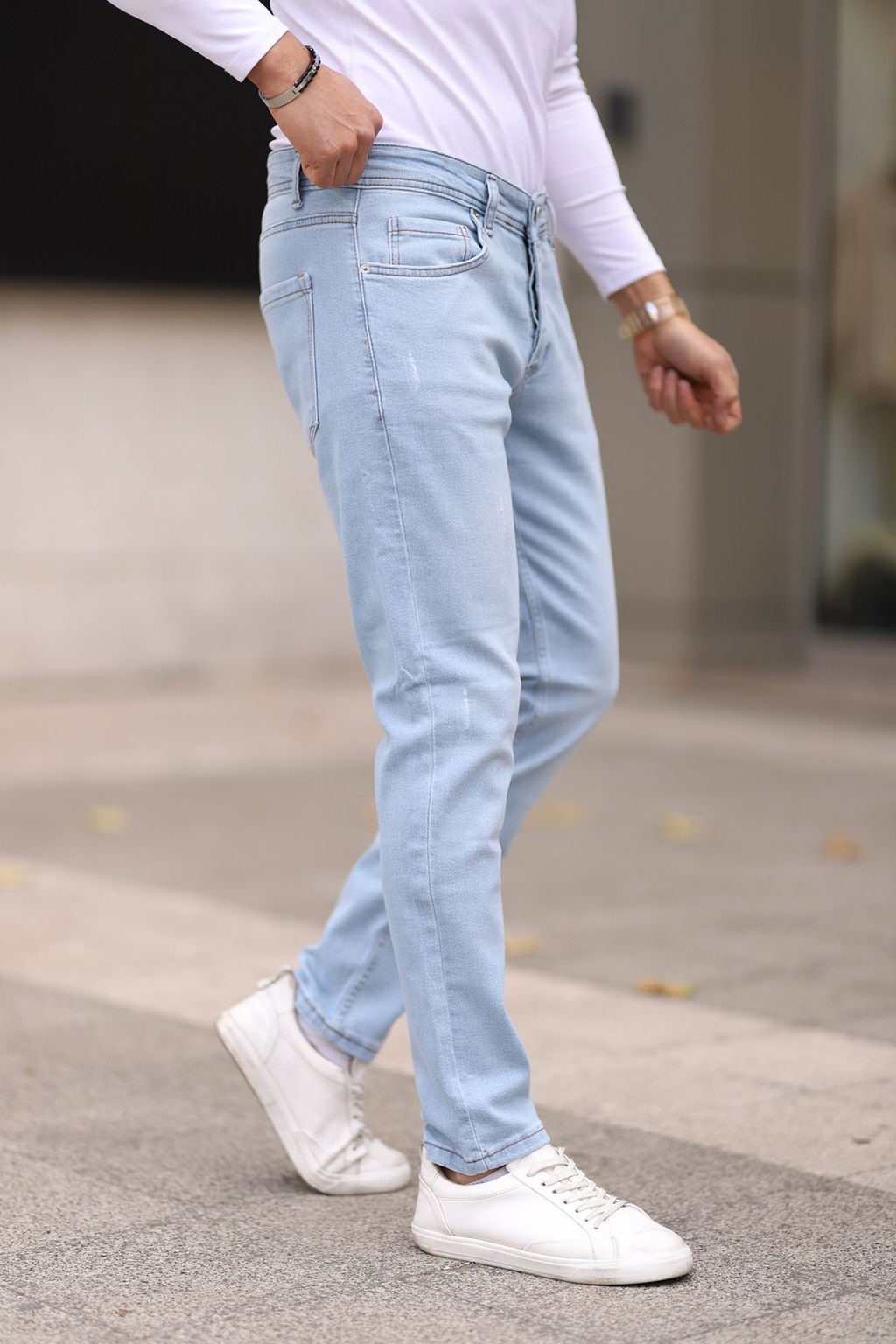 TRENDYOL MAN Antrasit Skinny T?rnakl? Jeans Kot Pantolon TMNAW25JE00013 - Trendyolmilla фото 14