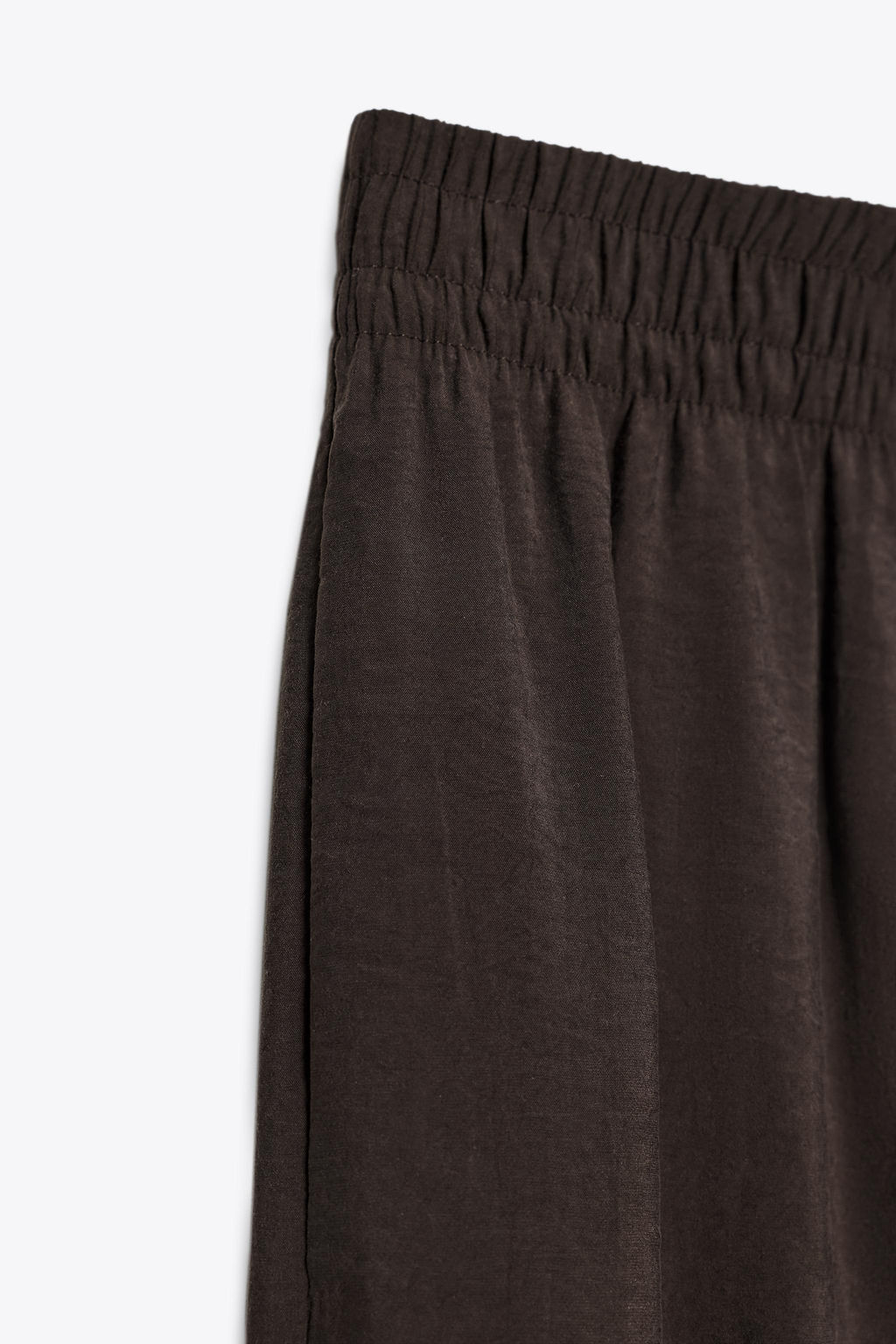 WIDE-LEG TROUSERS WITH ELASTIC WAIST