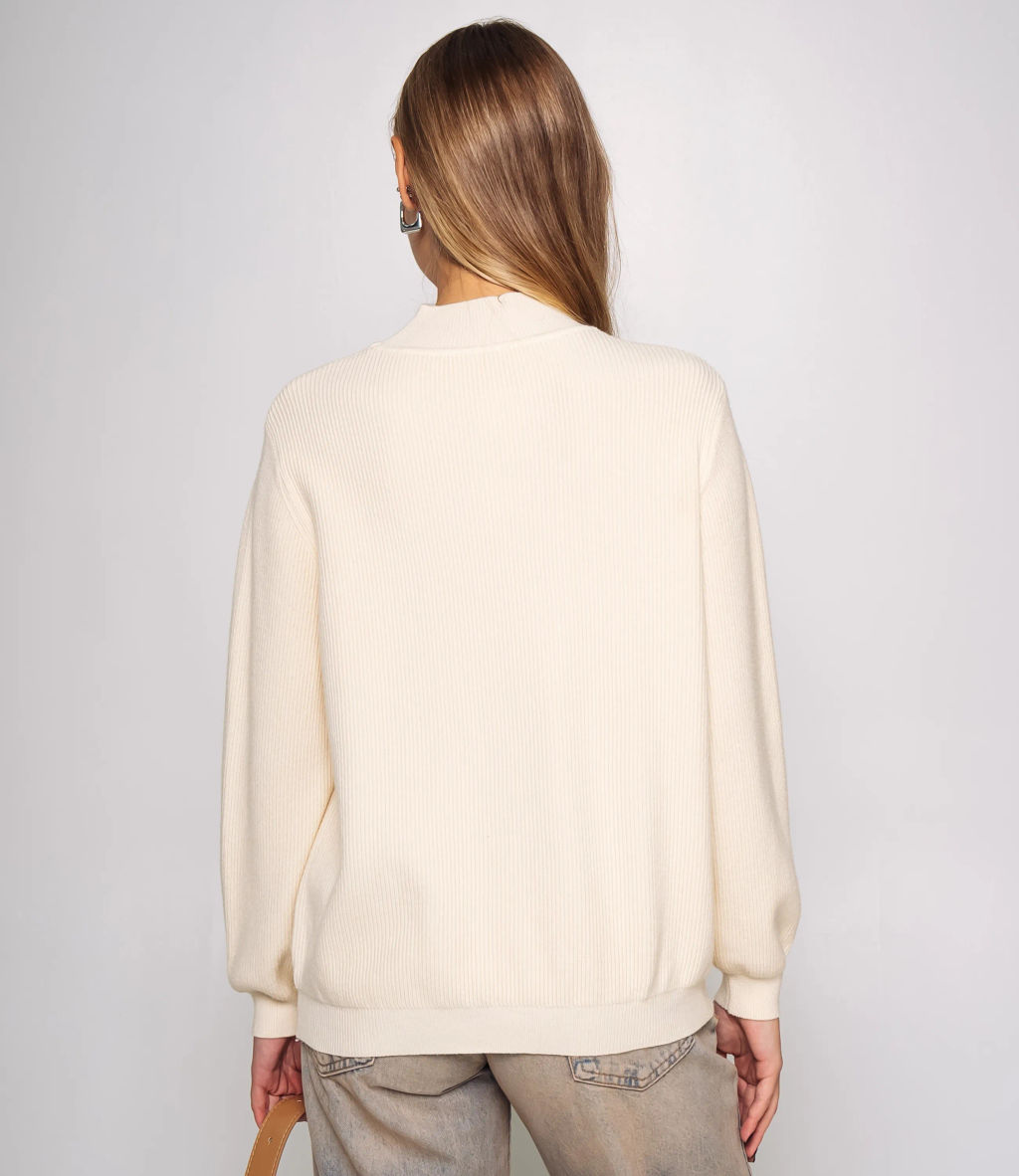 Джемпер #КТ24062, кремовый - Dommod фото 3