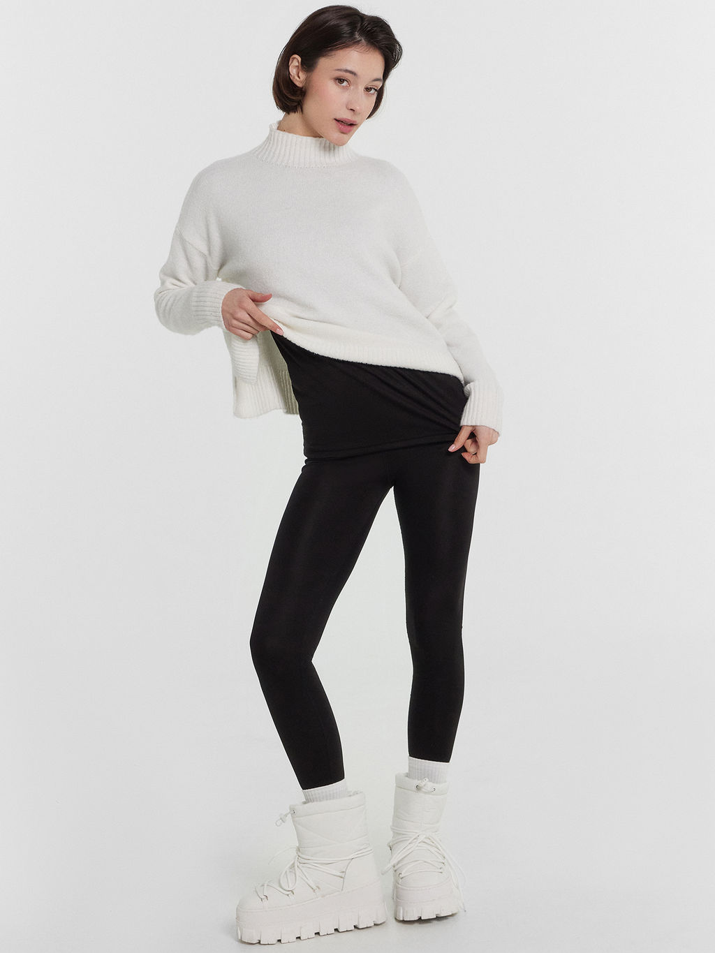 Комплект Mark Formelle джемпер и легинсы черный  фото 12