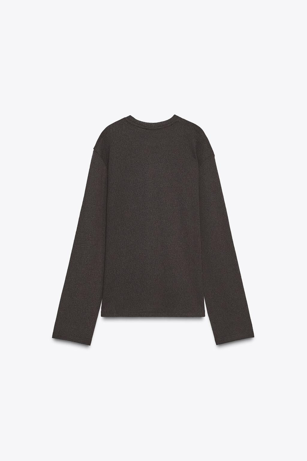 CUT-OUT KNIT TOP - Zara фото 26