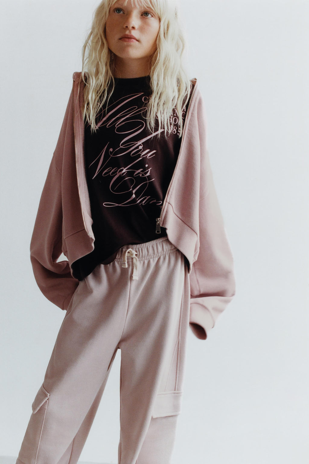 GARMENT DYED HOODIE - Zara фото 5