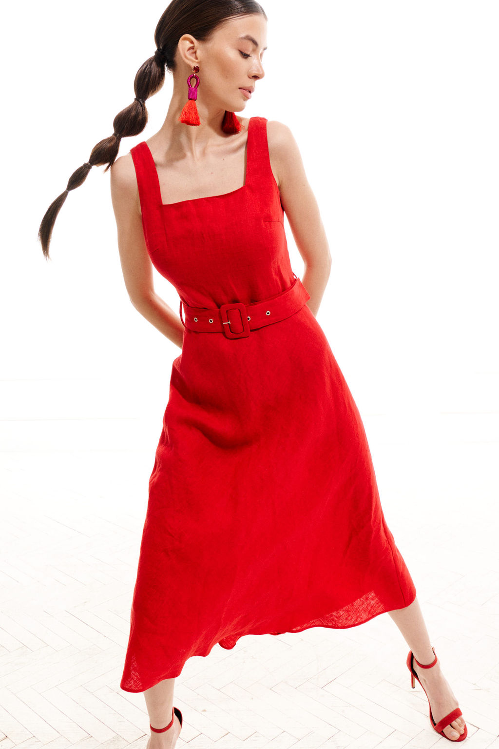 Платье 1995 (Лен - 100%) - Elletto фото 7