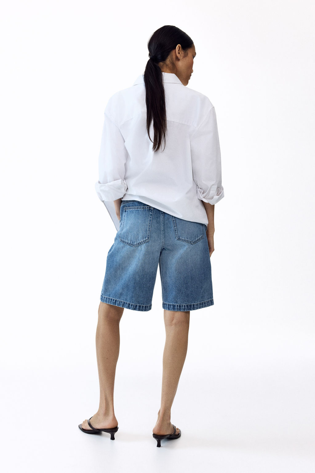 MAMA Bermudas en denim - H&m фото 4