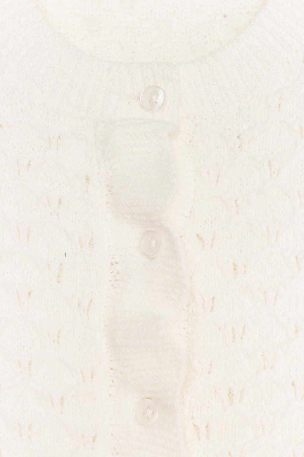 RUFFLED KNIT CARDIGAN - Zara фото 7