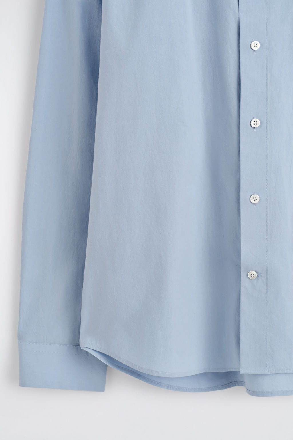 CAMISA DE POPEL?N DE ALGOD?N PIMA RELAXED FIT - H&m фото 10
