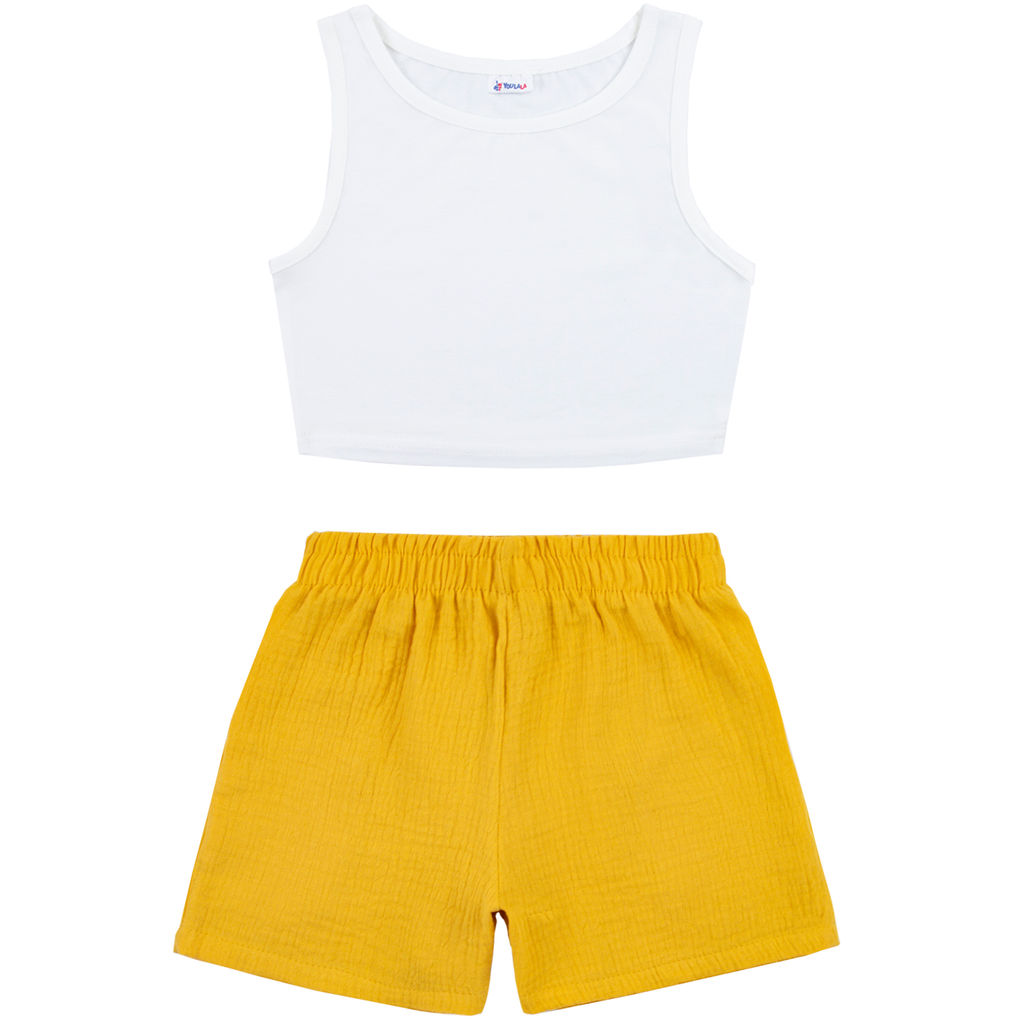 Комплект топ кулирка, шорты муслин 7015900102 - Youlala фото 8