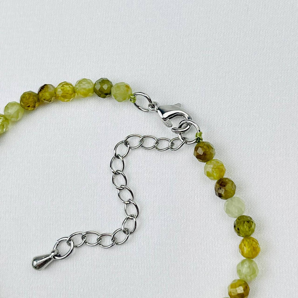 Браслет из Граната "Гроссуляр" 17,5 см +