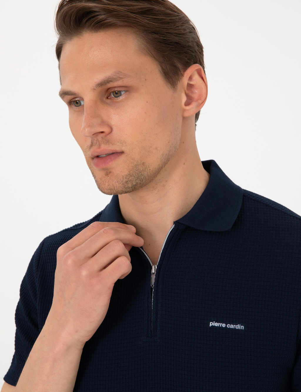 Lacivert Slim Fit Ti__rt - Pierre cardin фото 2