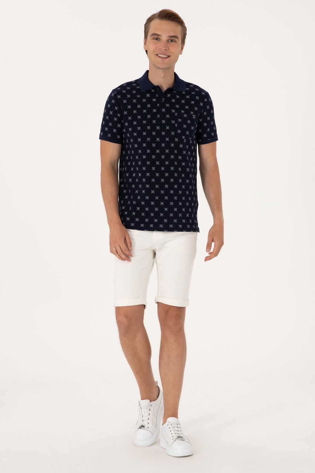 Erkek Lacivert Ti__rt - U.s. polo assn фото 4