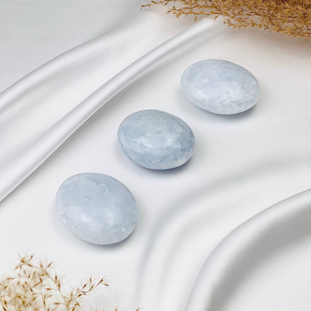 Галтовка из голубого Кальцита - Радуга самоцветов фото 3