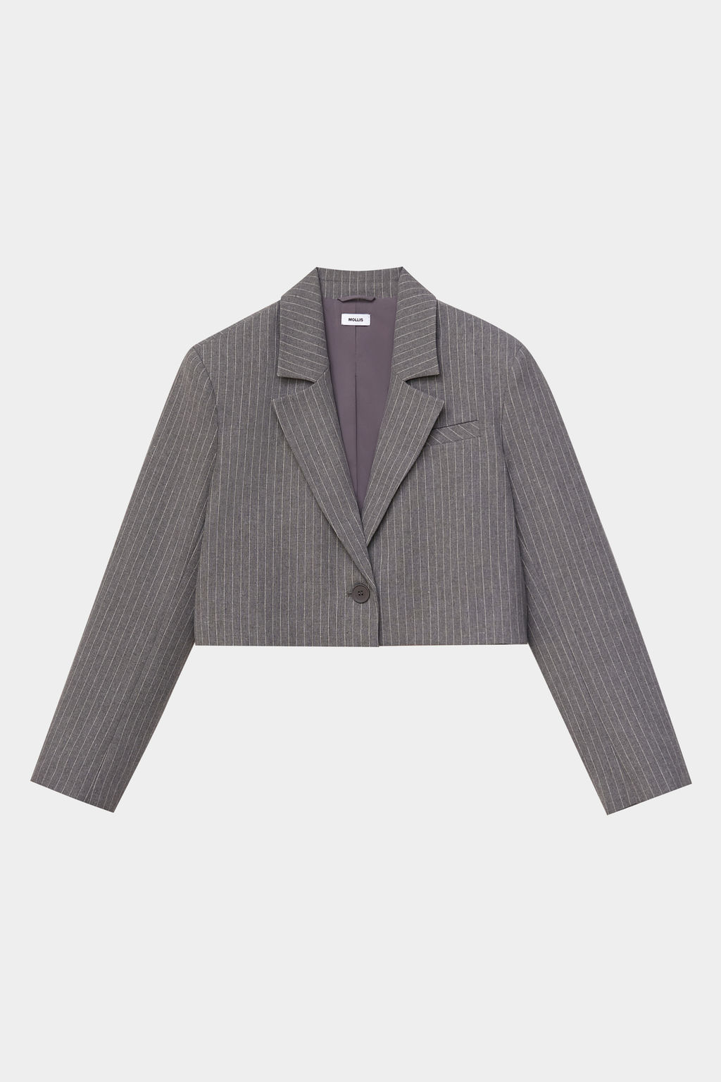 Жакет укороченный в полоску - Mollis фото 5