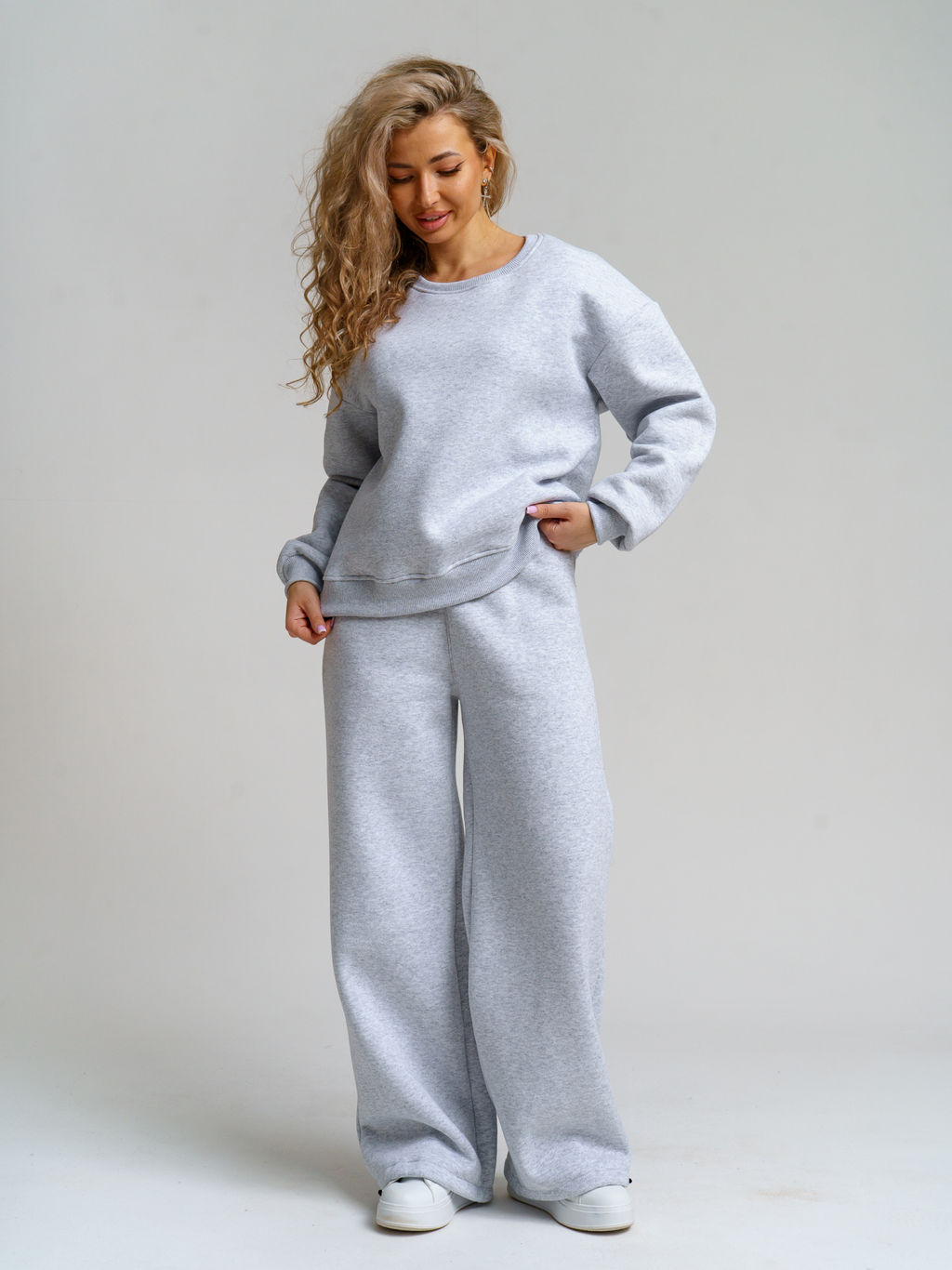 983 Костюм "Серый/меланж"