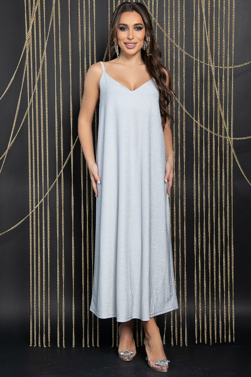 Костюм Случайная встреча (серый) К11719 - Lt collection фото 4