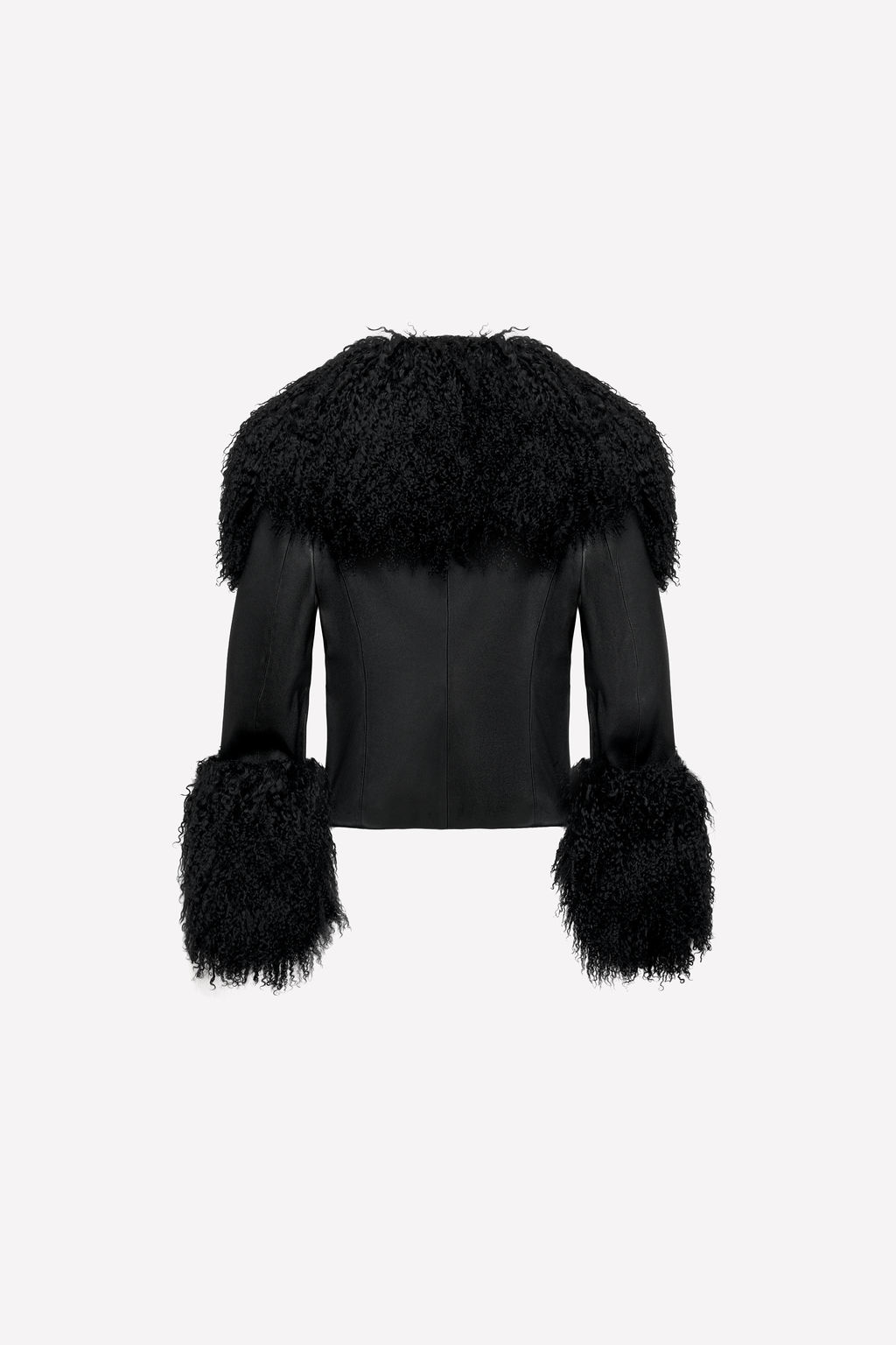 LEATHER FITTED JACKET LUDOVIC DE SAINT SERNIN x ZARA  фото 3