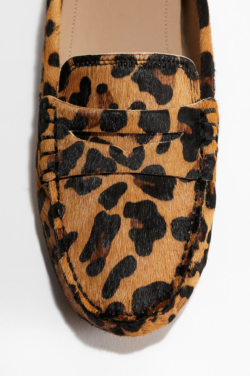 Mocasines de piel con pelo - H&m фото 5