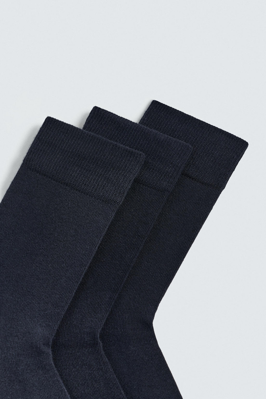 CALCETINES ESTRUCTURA LIGERA PACK 3 / Marino - Zara фото 3