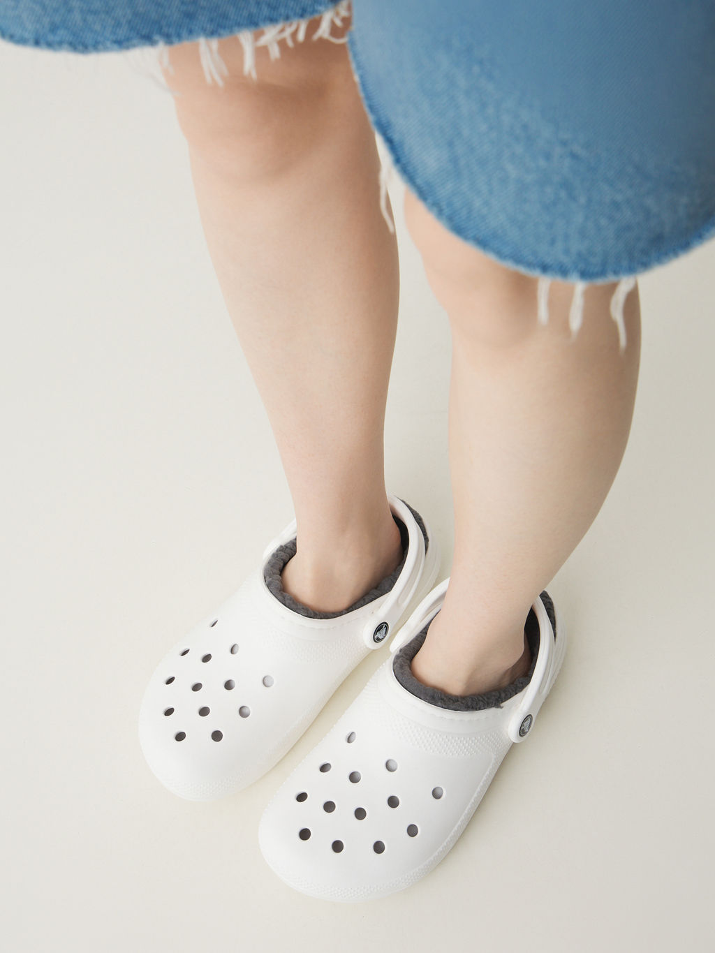 Шлепанцы Сланцы CROCS CLASSIC LINED CLOG