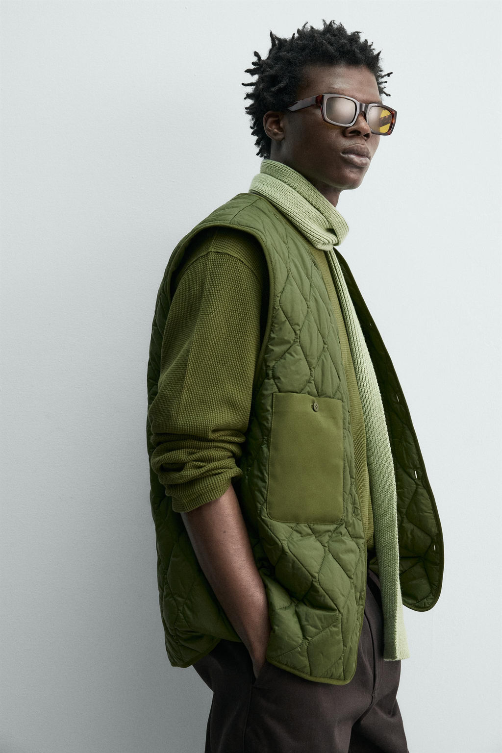 TECHNICAL PARKA WITH DETACHABLE WAISTCOAT - Zara фото 7