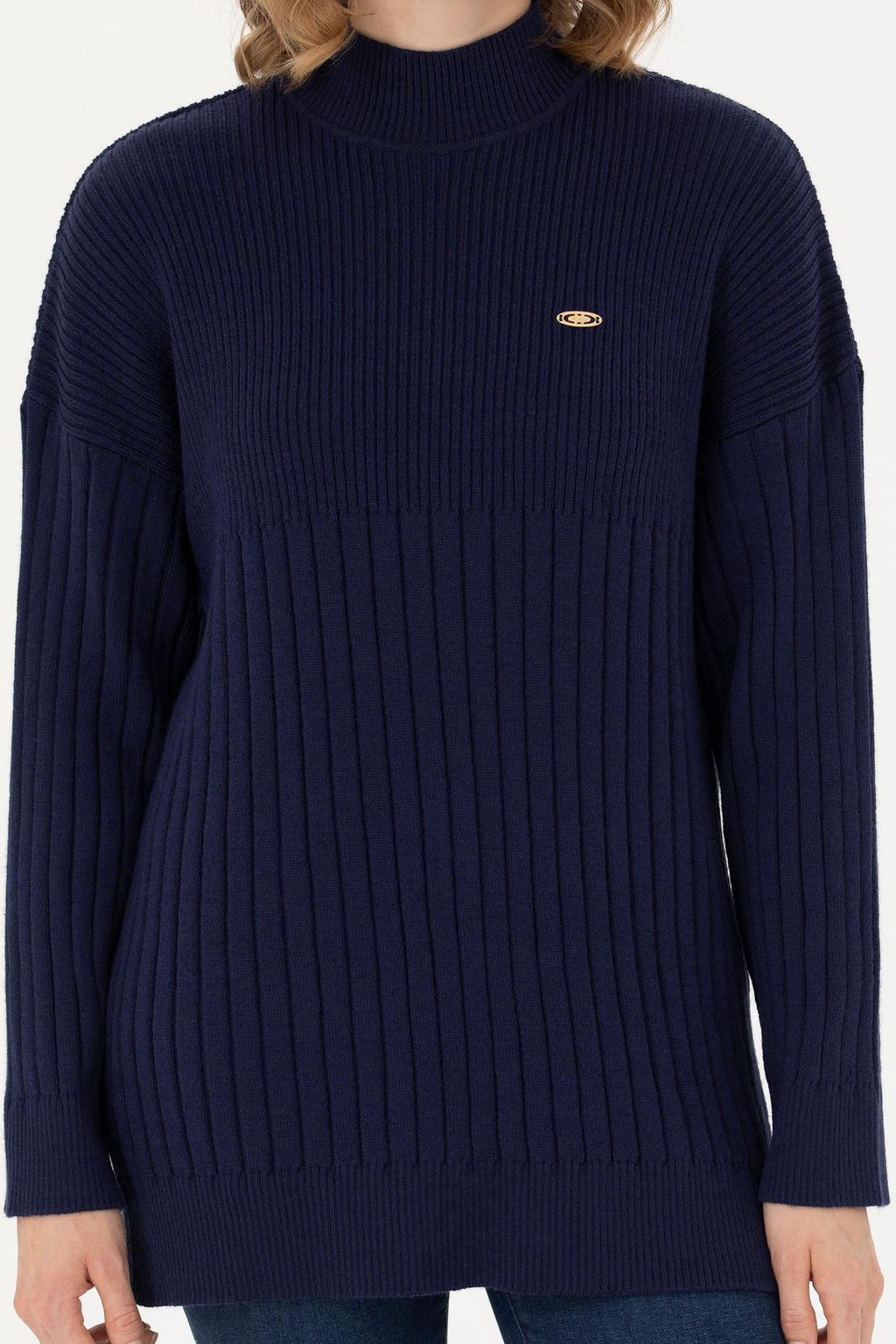 Женский темно-синий свитер - U.s. polo assn фото 13