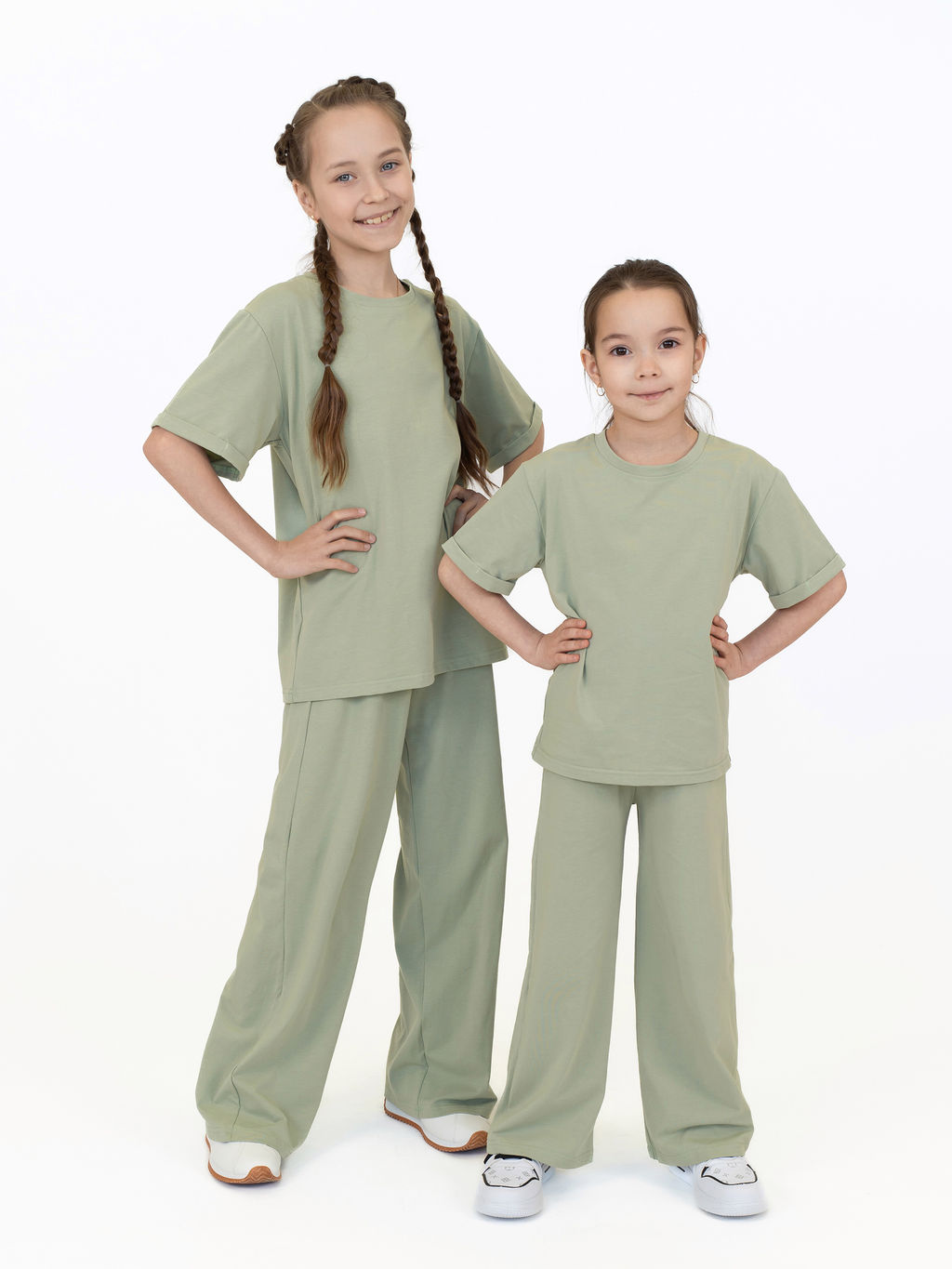 Костюм детский цвета полынь 7060 (140)