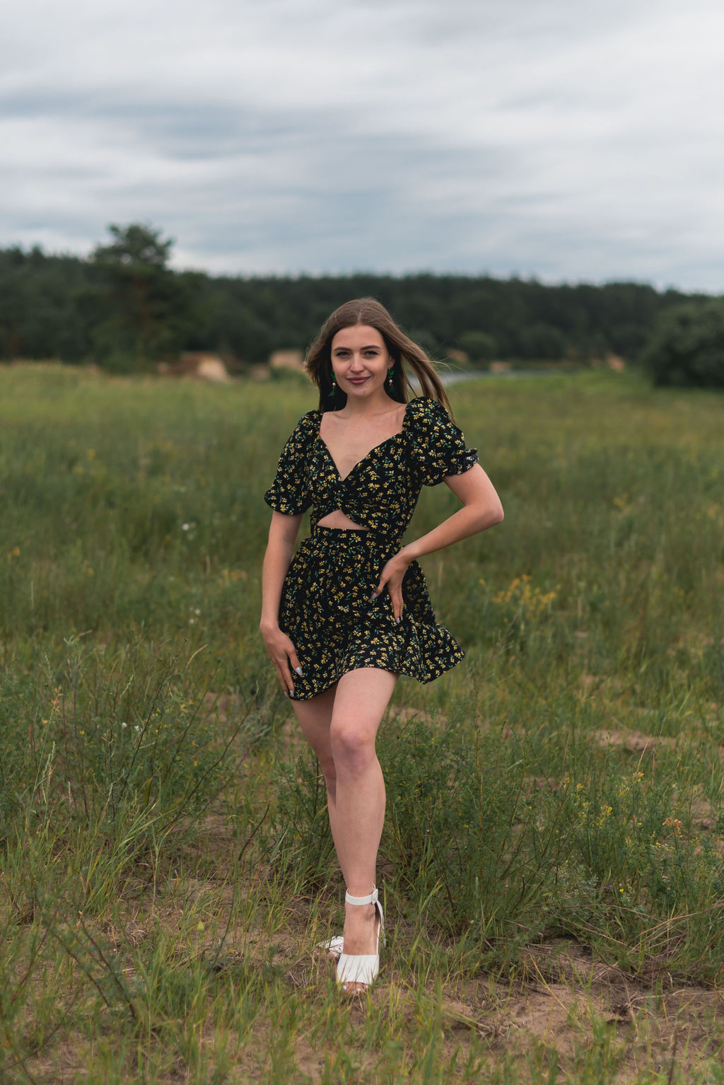 Платье Катрин (черный) - Nadi bordo фото 5