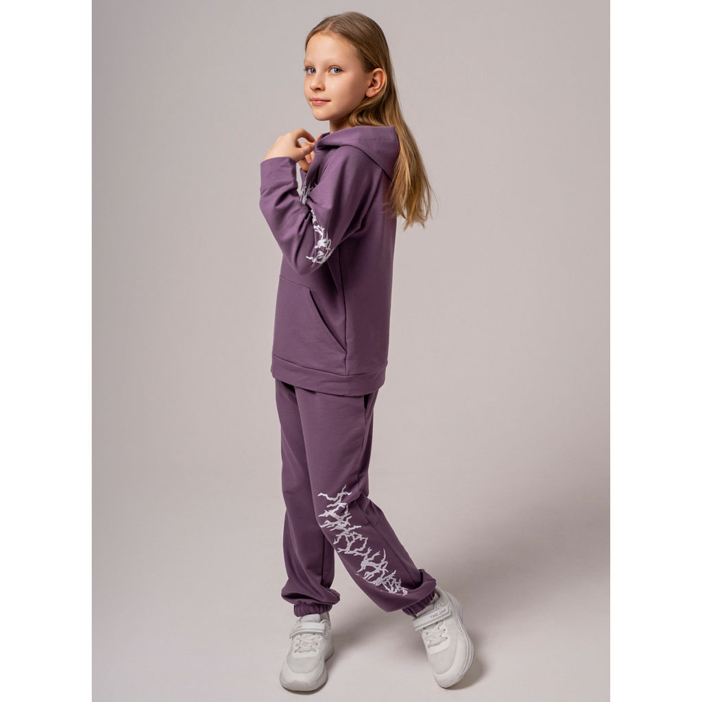 Костюм футер 2х нитка петля 8492320602 8492320602 купить оптом по цене 1 574 ?| Фабрика детской одежды Юлла - Youlala фото 2