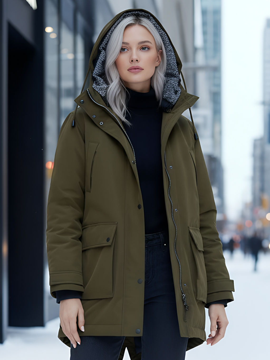 Парка зимняя ДО МИНУС 30 ,мембрана, MTFORCE