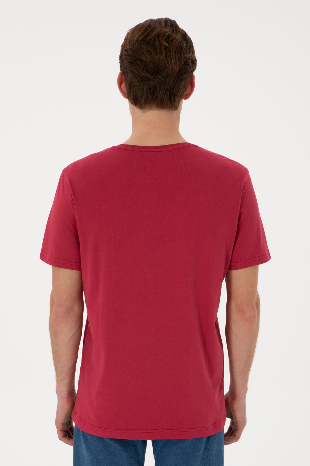 Erkek Bisiklet Yaka Vi_ne Ti__rt Sepette S_rpriz _ndirim - U.s. polo assn фото 5