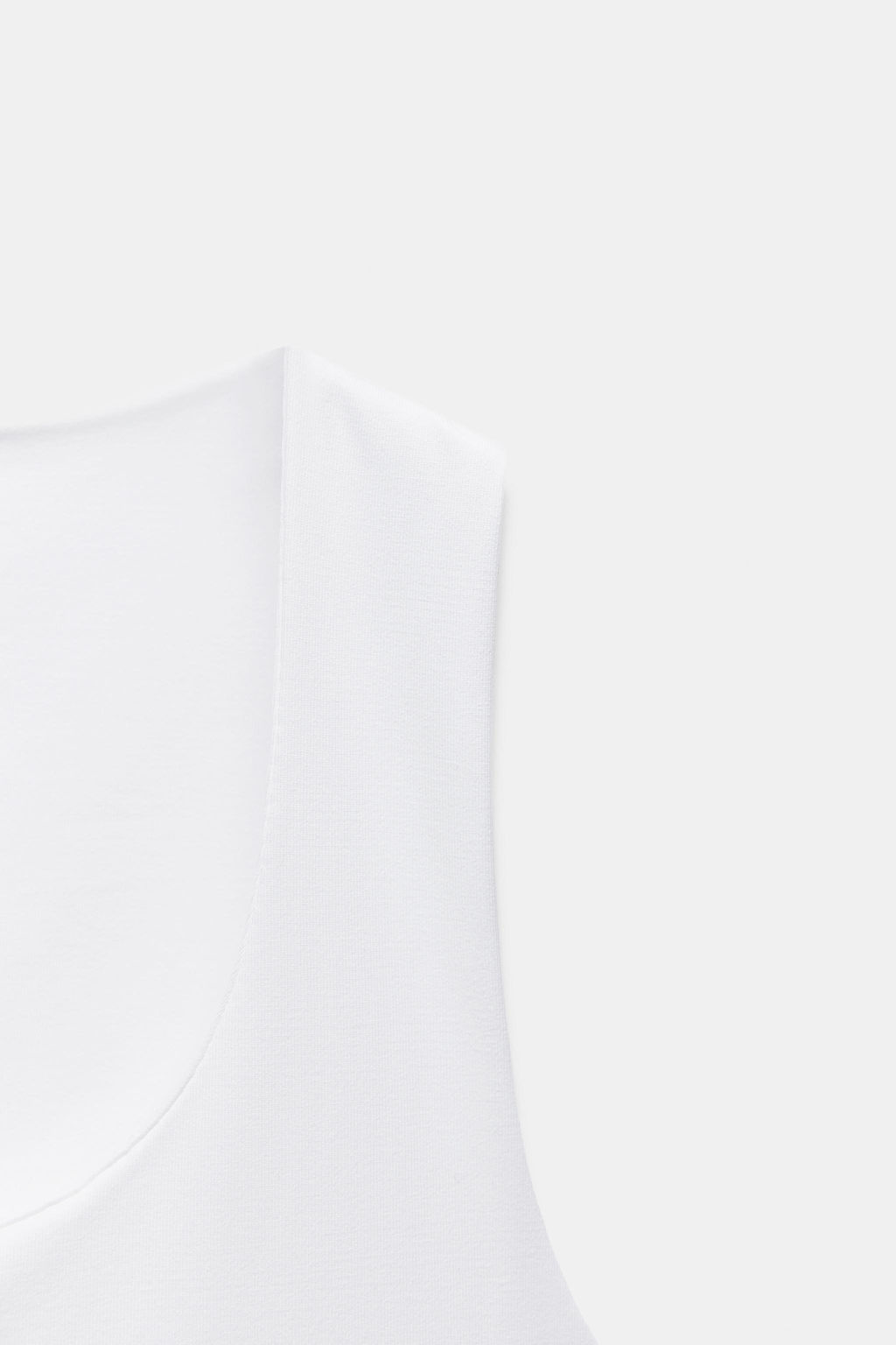 POLYAMIDE TOP WITH WIDE STRAPS - Zara фото 44