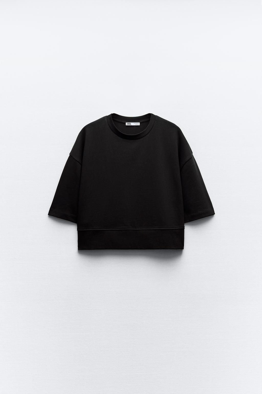 CROPPED T-SHIRT - Zara фото 22