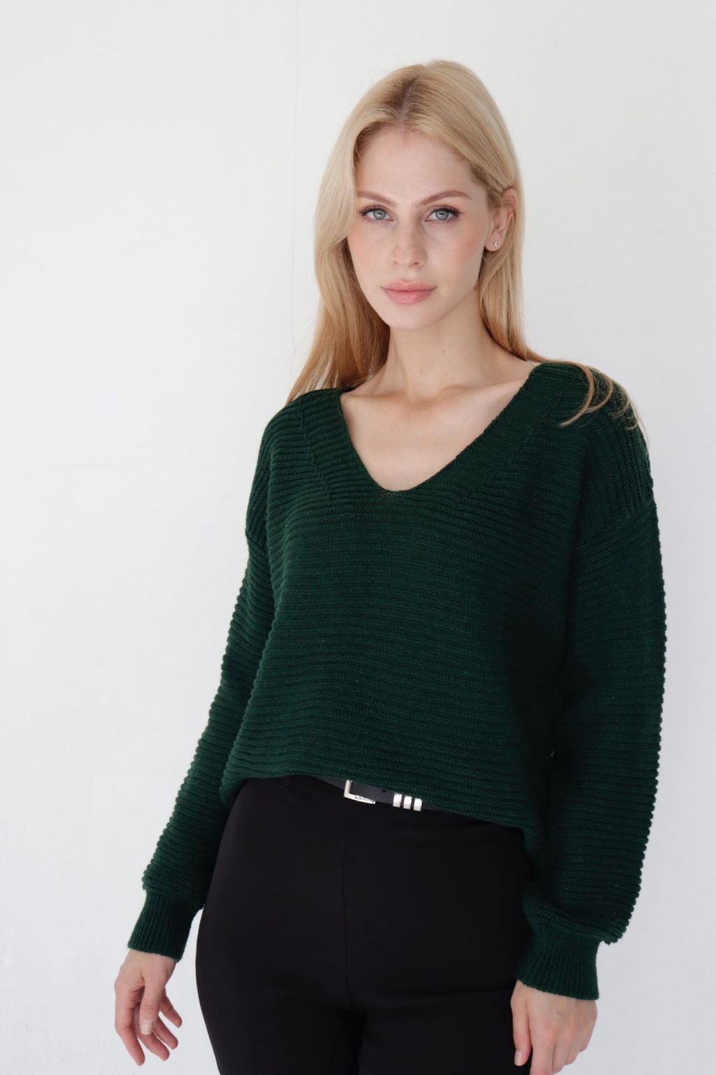 Martichelli Пуловер изумрудный  фото 12