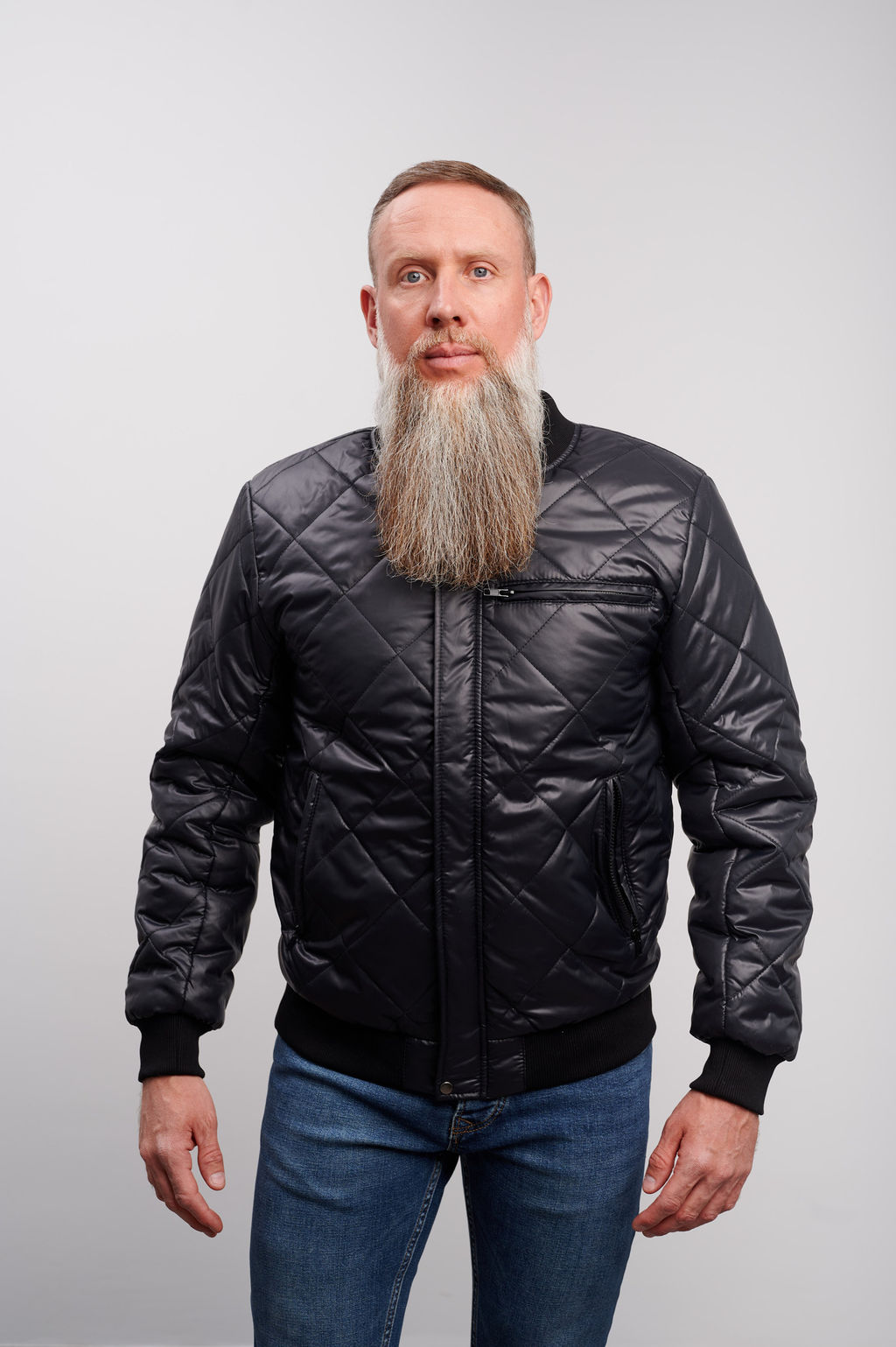 Бомбер мужской "Локс" черный