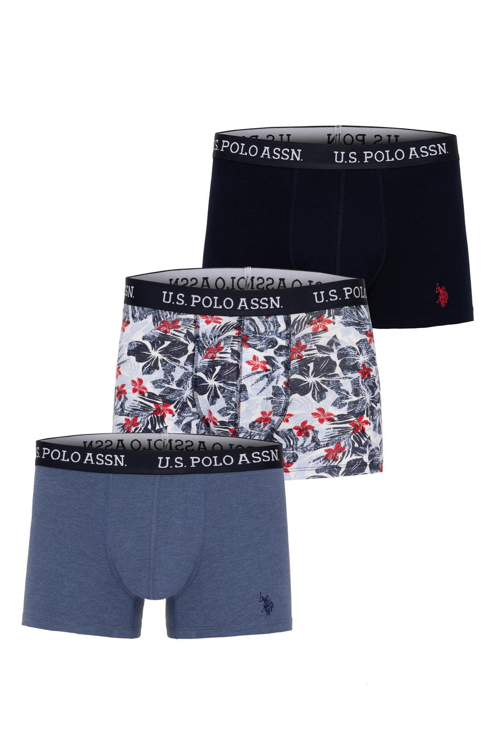 Мужские темно-синие боксеры (3 пары) Неожиданная скидка в корзине