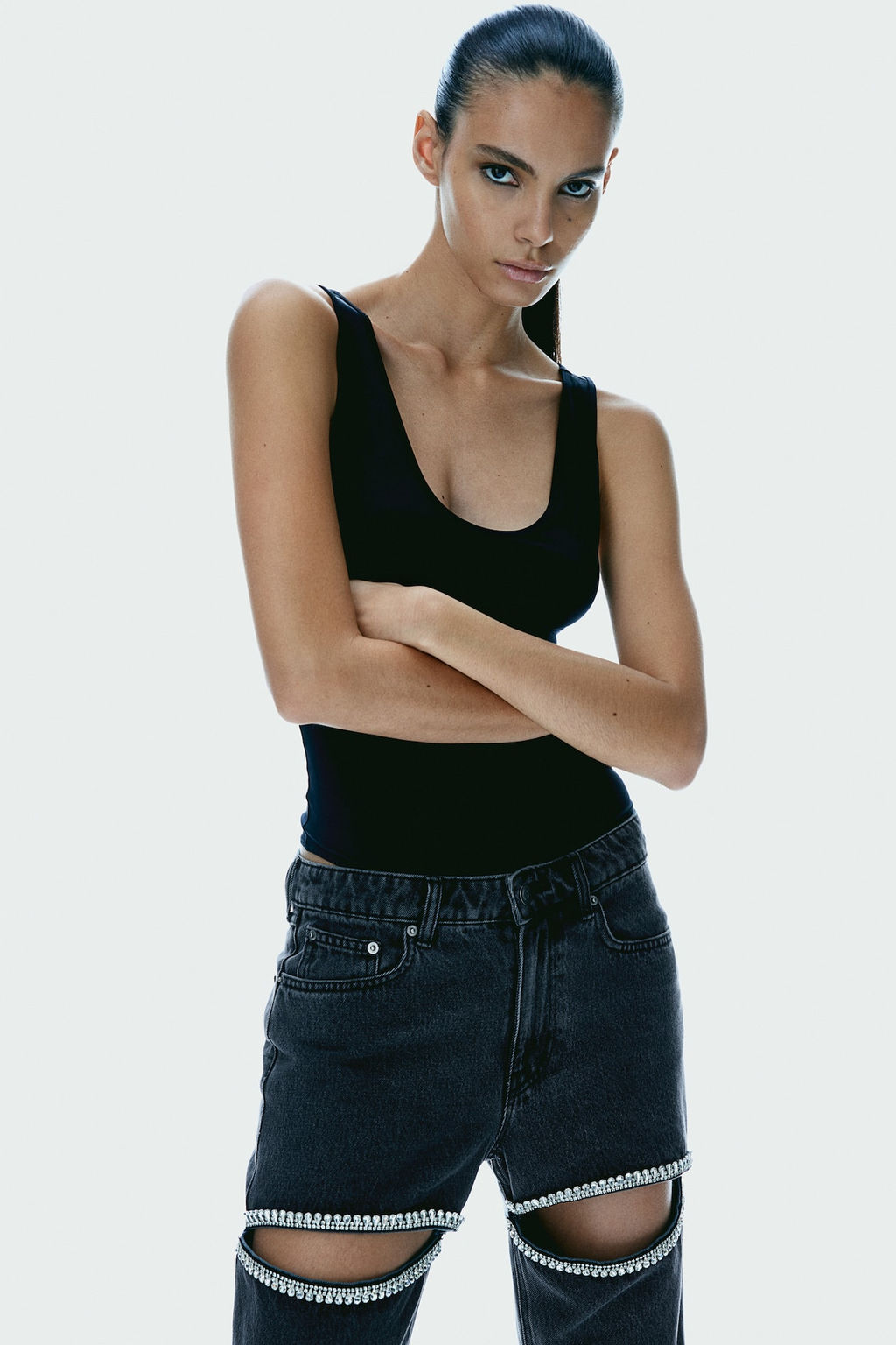 Wide Regular Jeans - H&m фото 3