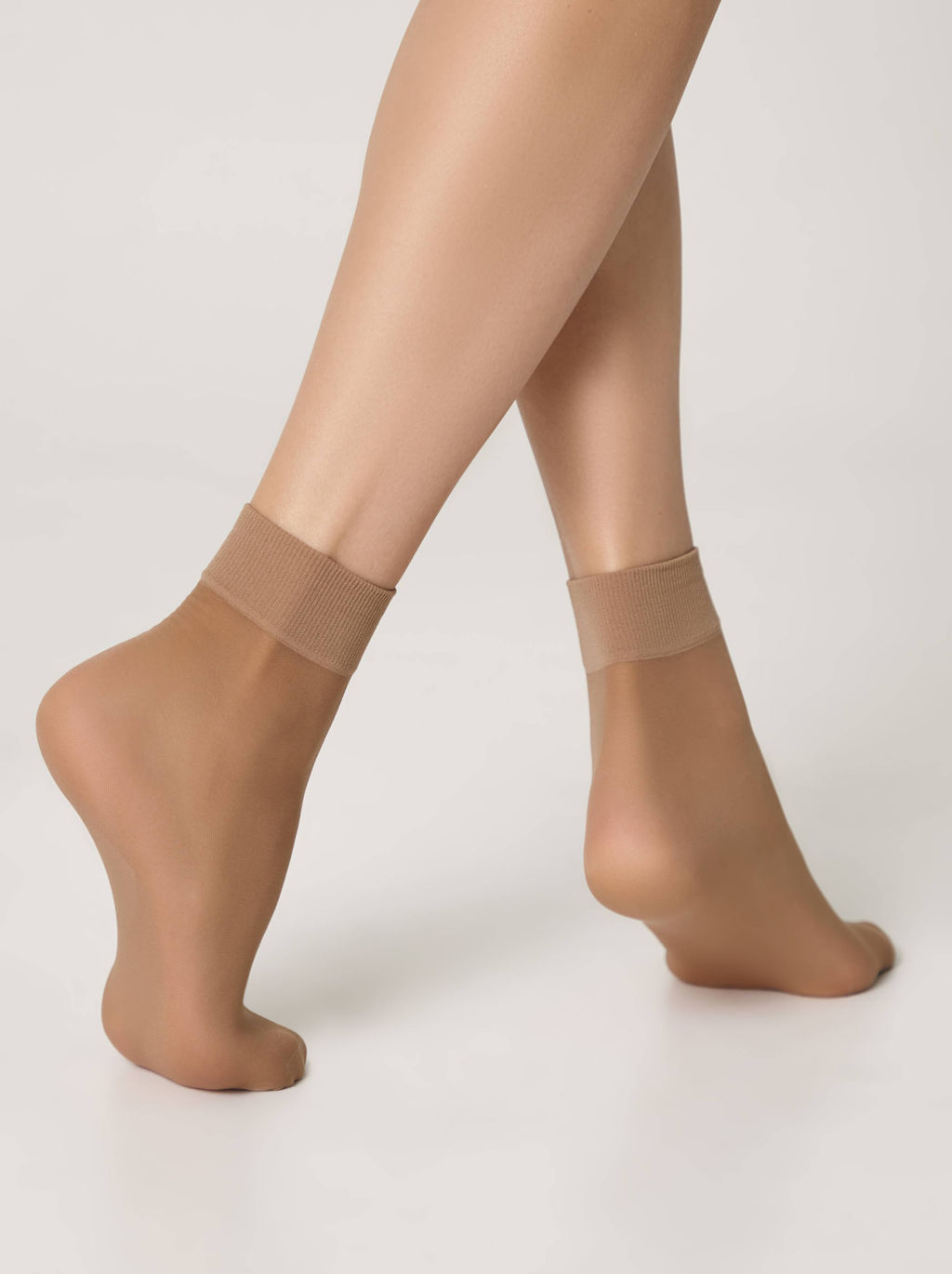 Цена за 2 пары Носки полиамидные Conte elegant visone фото 2