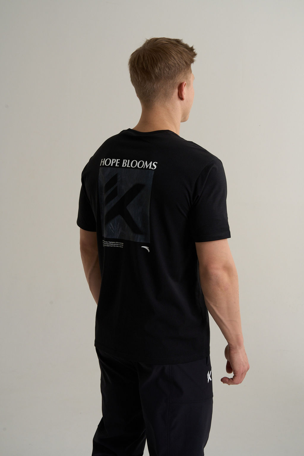 Футболка Черный KT SS Tee - Anta фото 4