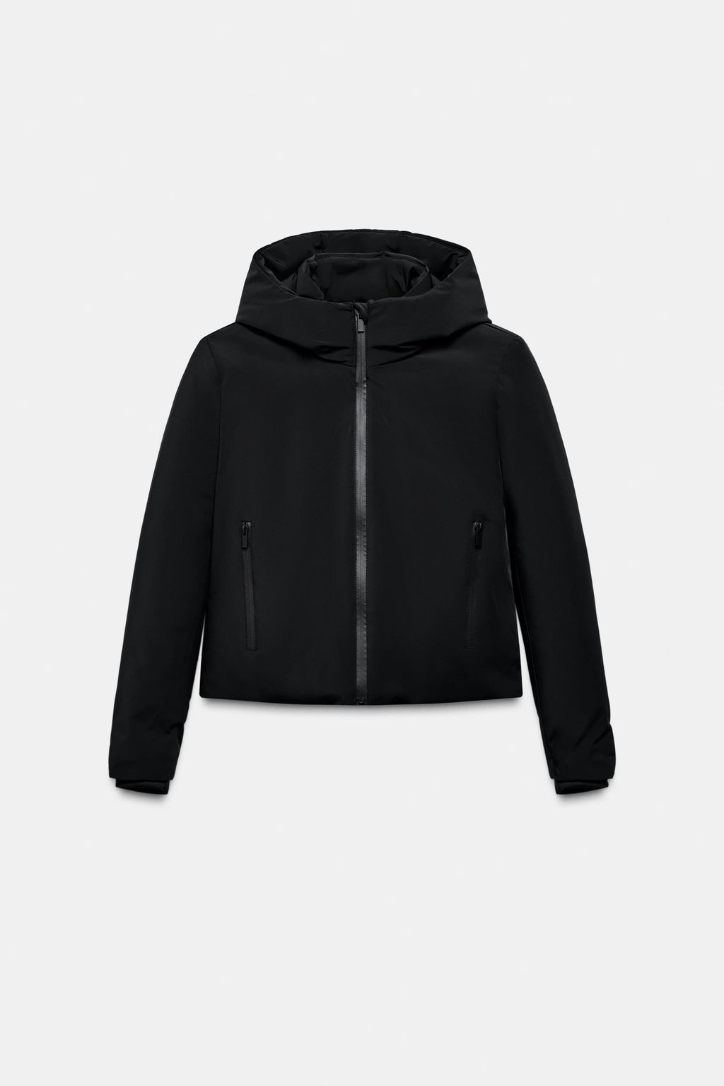 WATER-REPELLENT WINDPROOF HOODED ANORAK - Zara фото 9