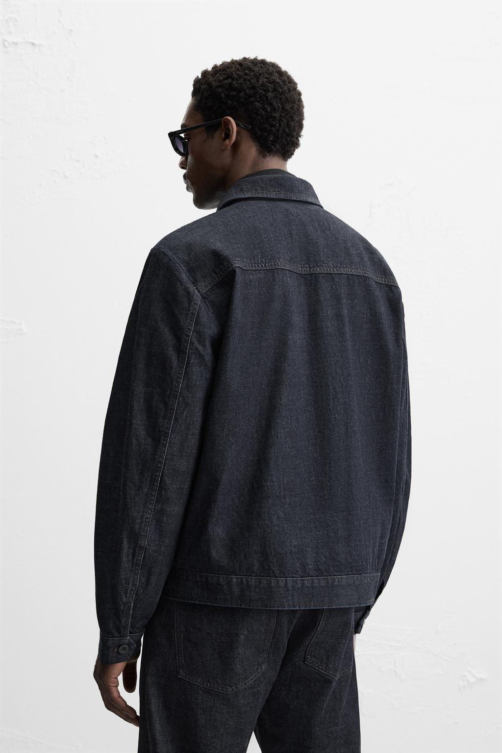 SELVEDGE DENIM OVERSHIRT - Zara фото 6