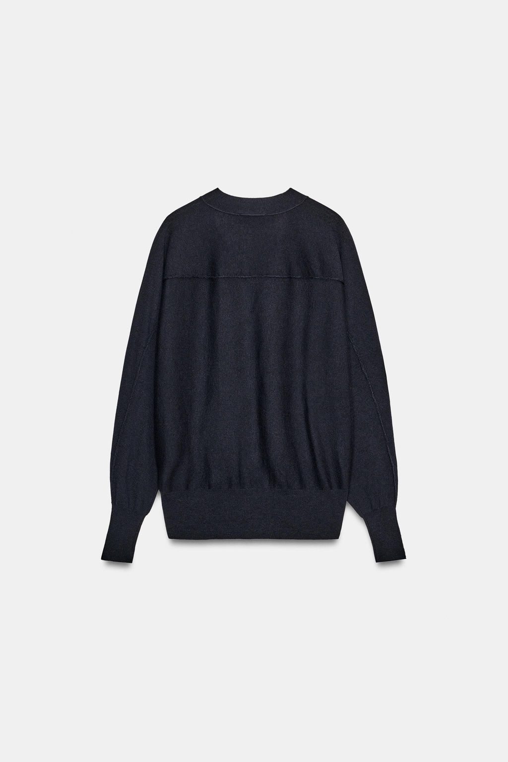 CHAQUETA PUNTO MANGA MURCI?LAGO / Marino - Zara фото 2