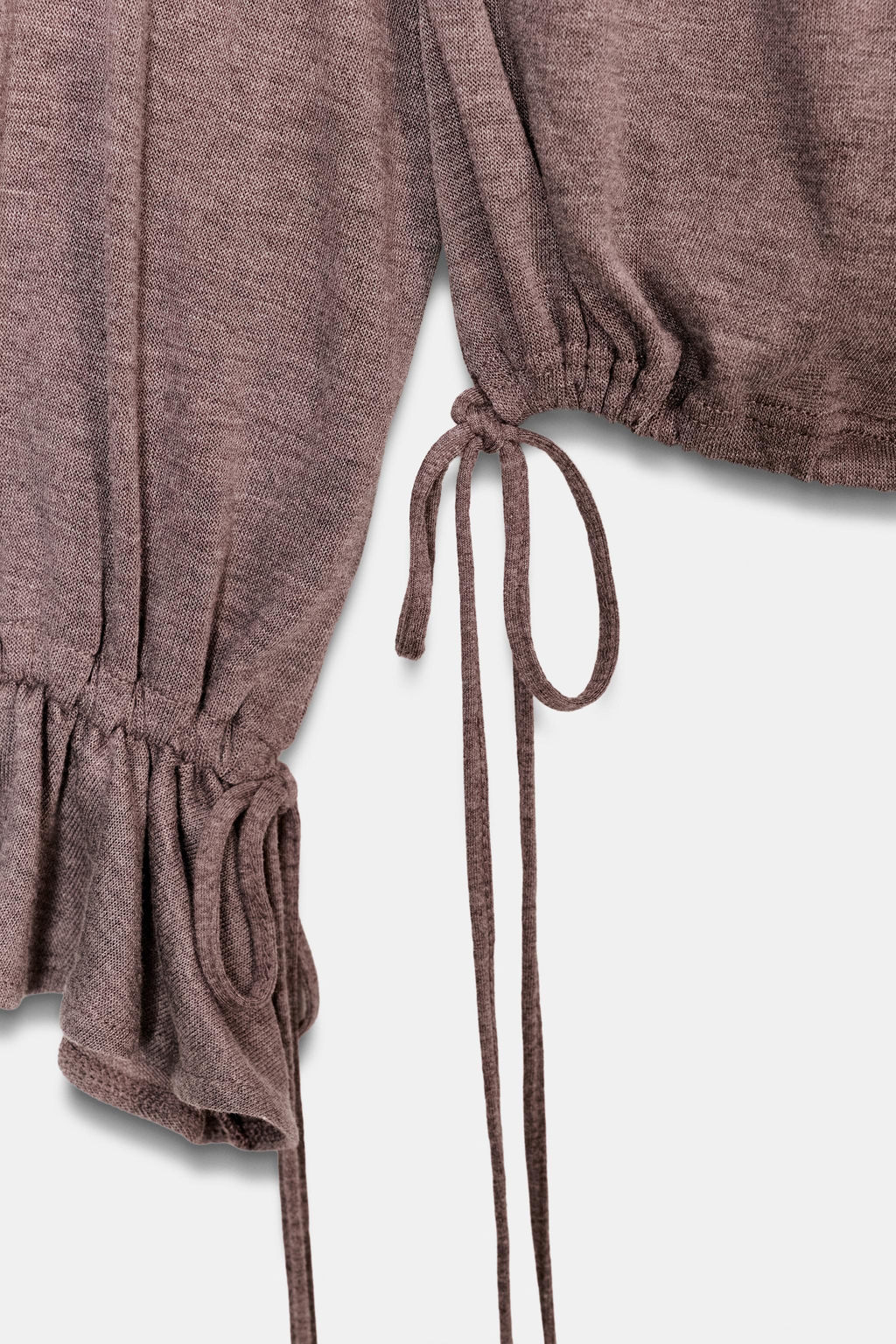 SOFT RUFFLE T-SHIRT - Zara фото 5