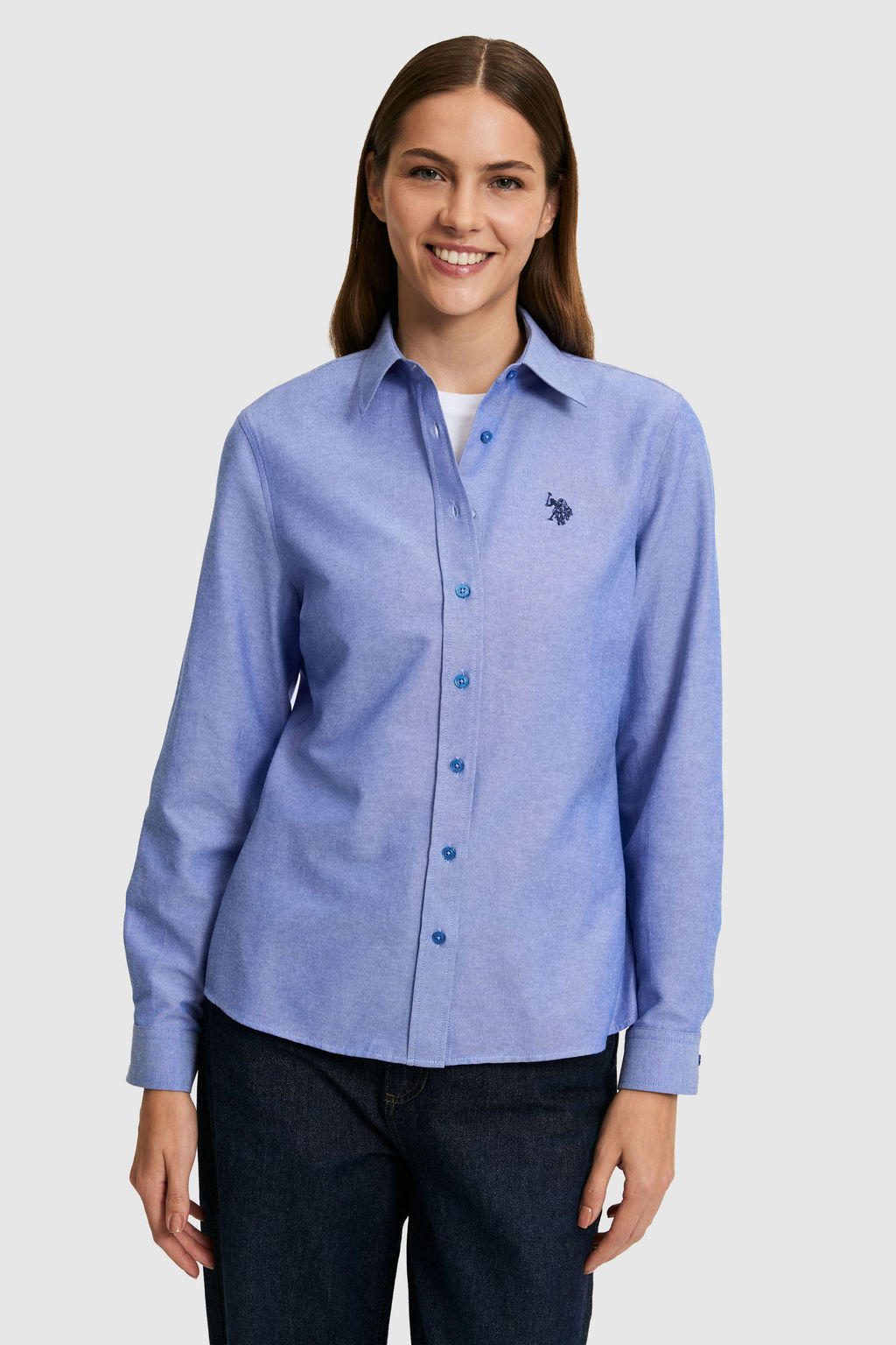 Kad_n Saks Uzun Kollu Basic G_mlek - U.s. polo assn фото 3