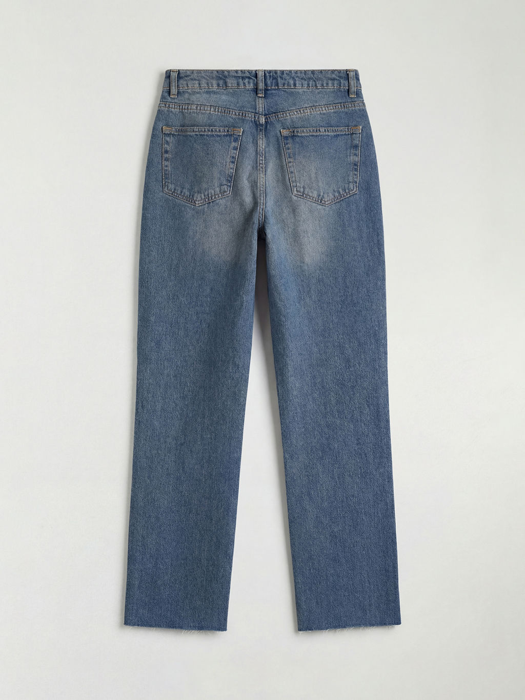 Straight Fit Kad?n Jean Pantolon