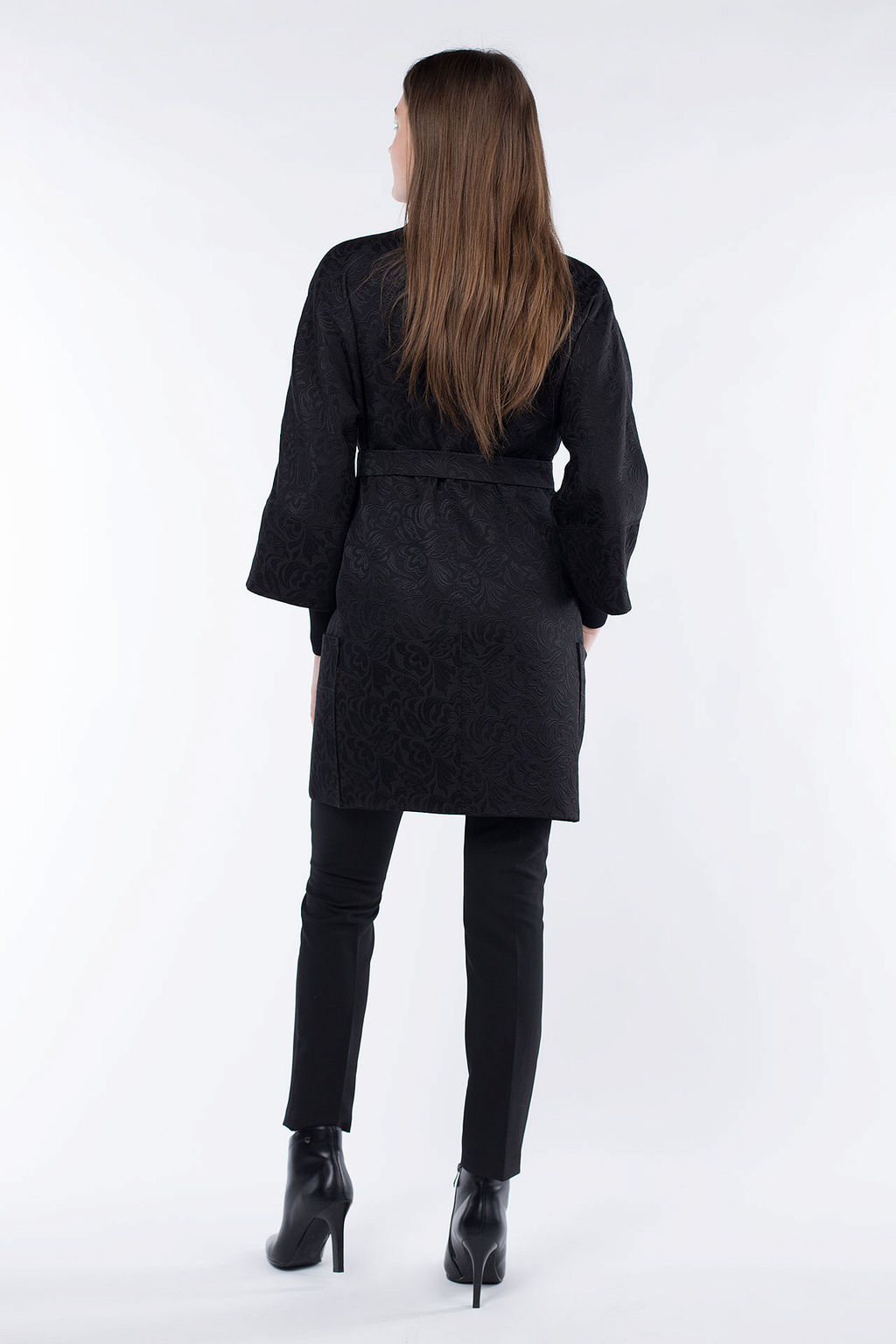 012-0151 Плащ женский (пояс) - El podio фото 5