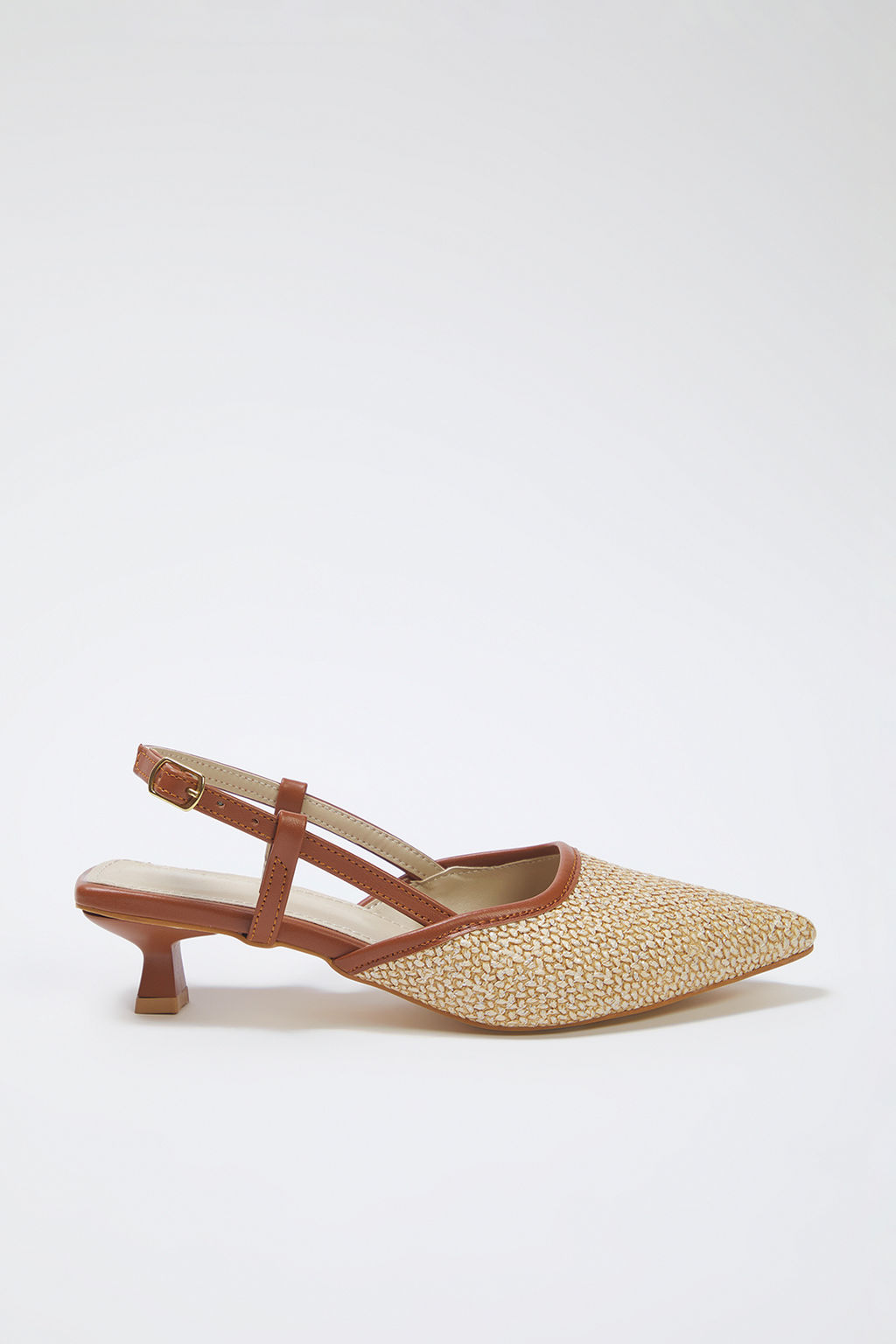 Siyah Tuvit Arkas? Ac?k Kad?n Kitten Topuklu Ayakkab? TAKAW25TO00039 - Trendyolmilla фото 9