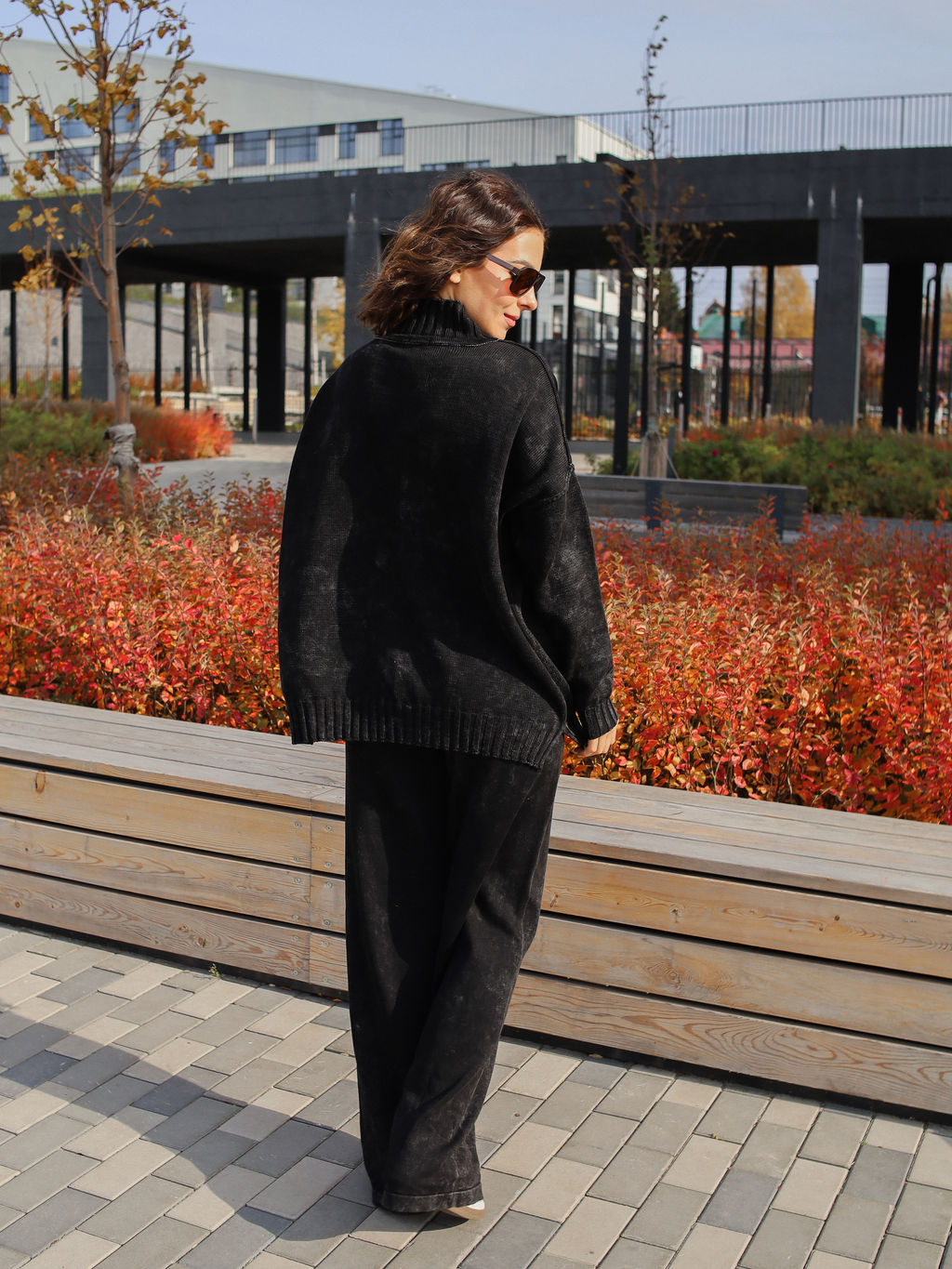 Костюм вязаный женский VARENKA, серый - Inzibe фото 16