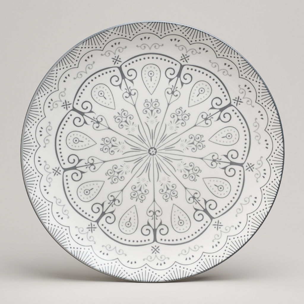 НАБОР ТАРЕЛОК ОБЕДЕННЫХ BRONCO DREAMS ИЗ 24 ШТ. ДИАМЕТР=27 СМ  фото 2