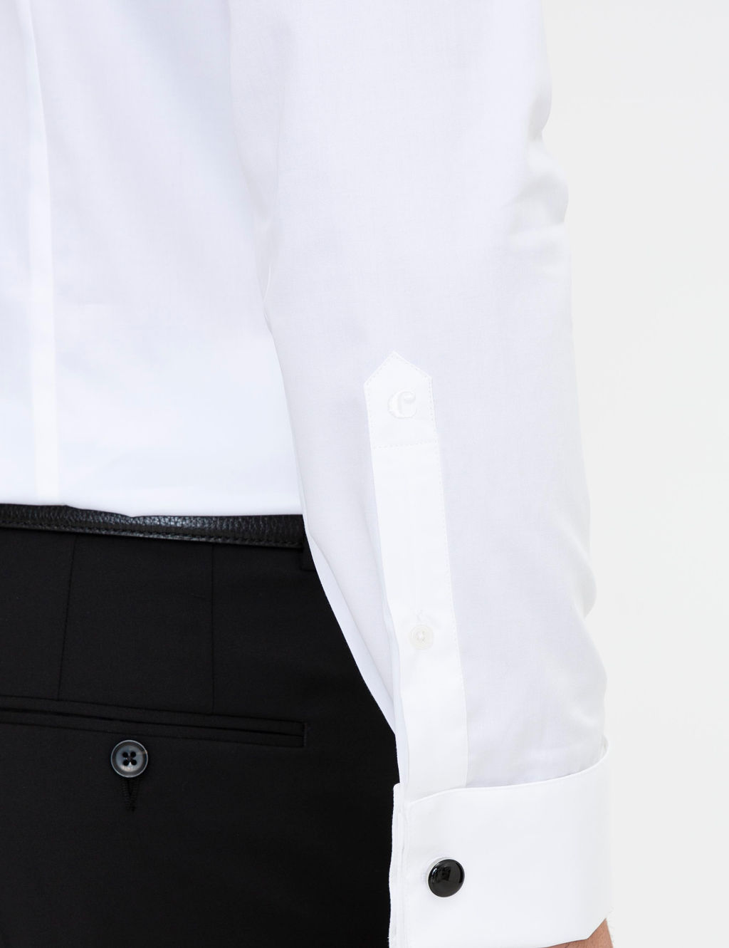 Beyaz Slim Fit Smokin G_mlek