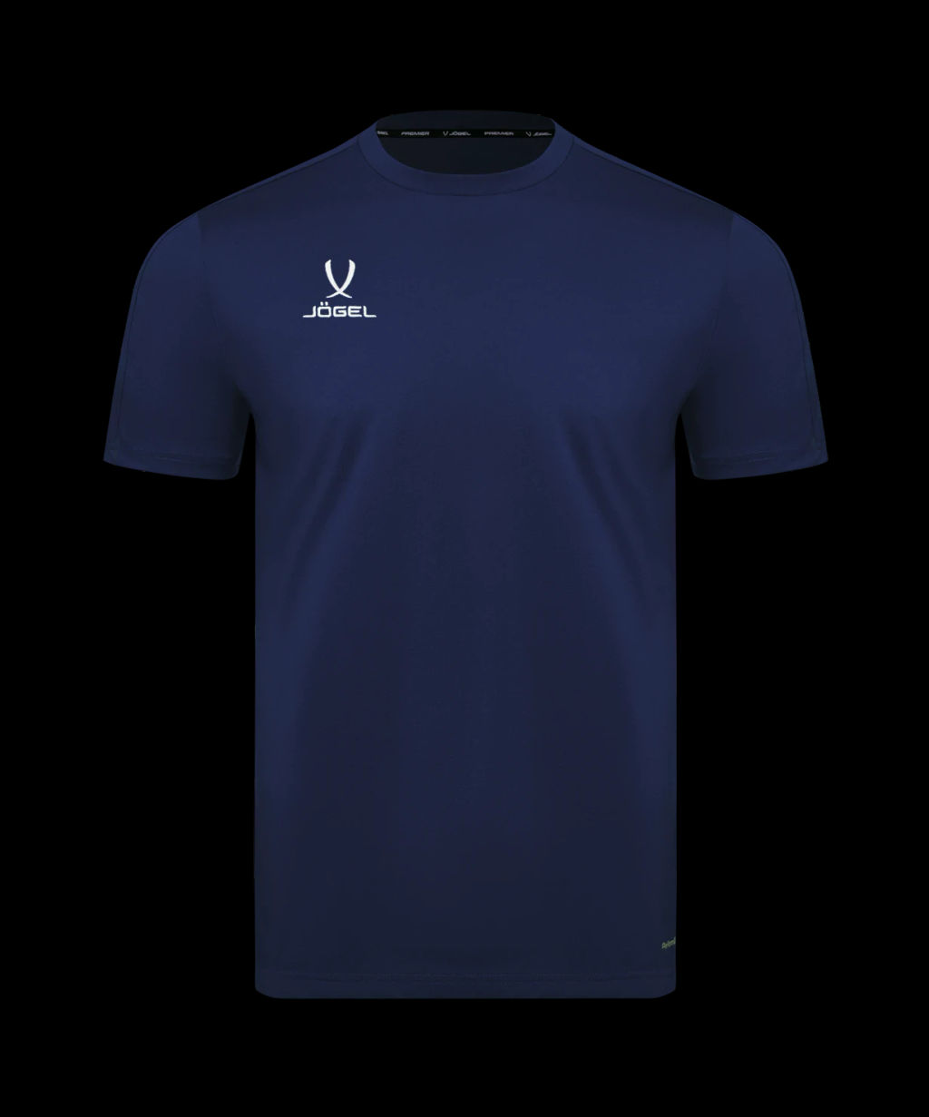 Футболка тренировочная JOGEL PREMIER PerFormDRY TRN CVC Tee, темно-синий  фото 2